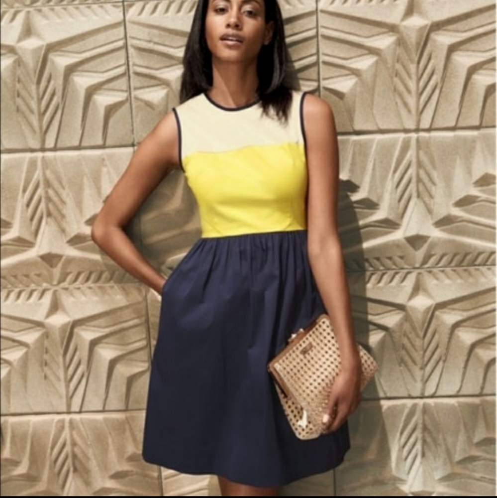 Kate spade Jerry color block dress with pockets